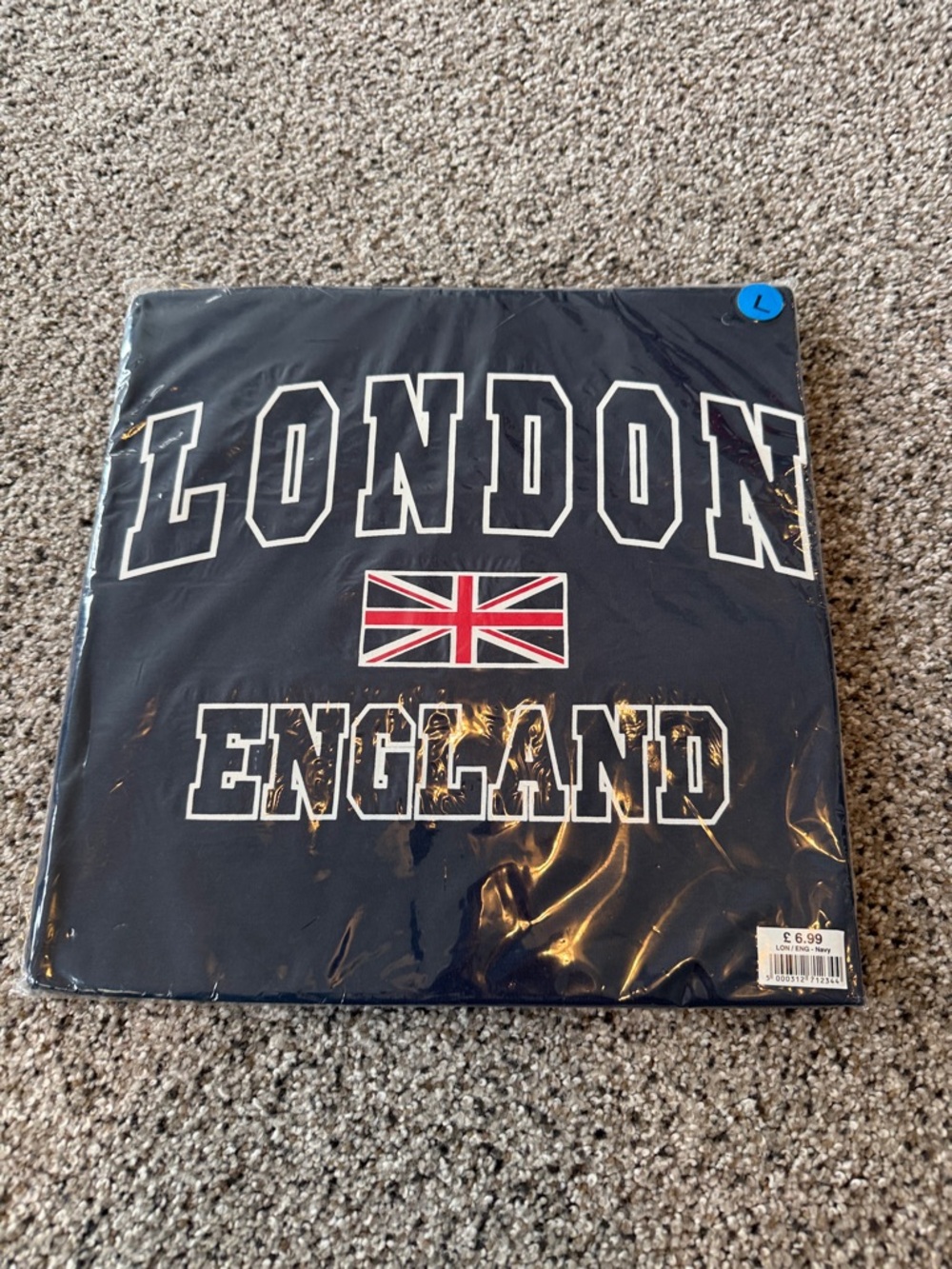 London England Graphic Tee - Navy souvenir from London